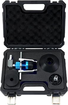 JoyFans Brake Clutch System Master Cylinder Adapter Kit, Works with Brake Bleeder Tool for Car Truck Brake Fluid Replacement, Automotive Universal 5PCS in Black Case