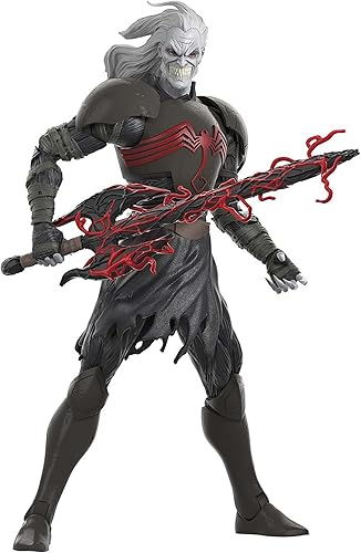 Miniatura 7 de Marvel Legends Series 60th Anniversary Knull and Venom - Juego de 2 figuras de acción King in Black de 6 pulgadas, 5 accesorios