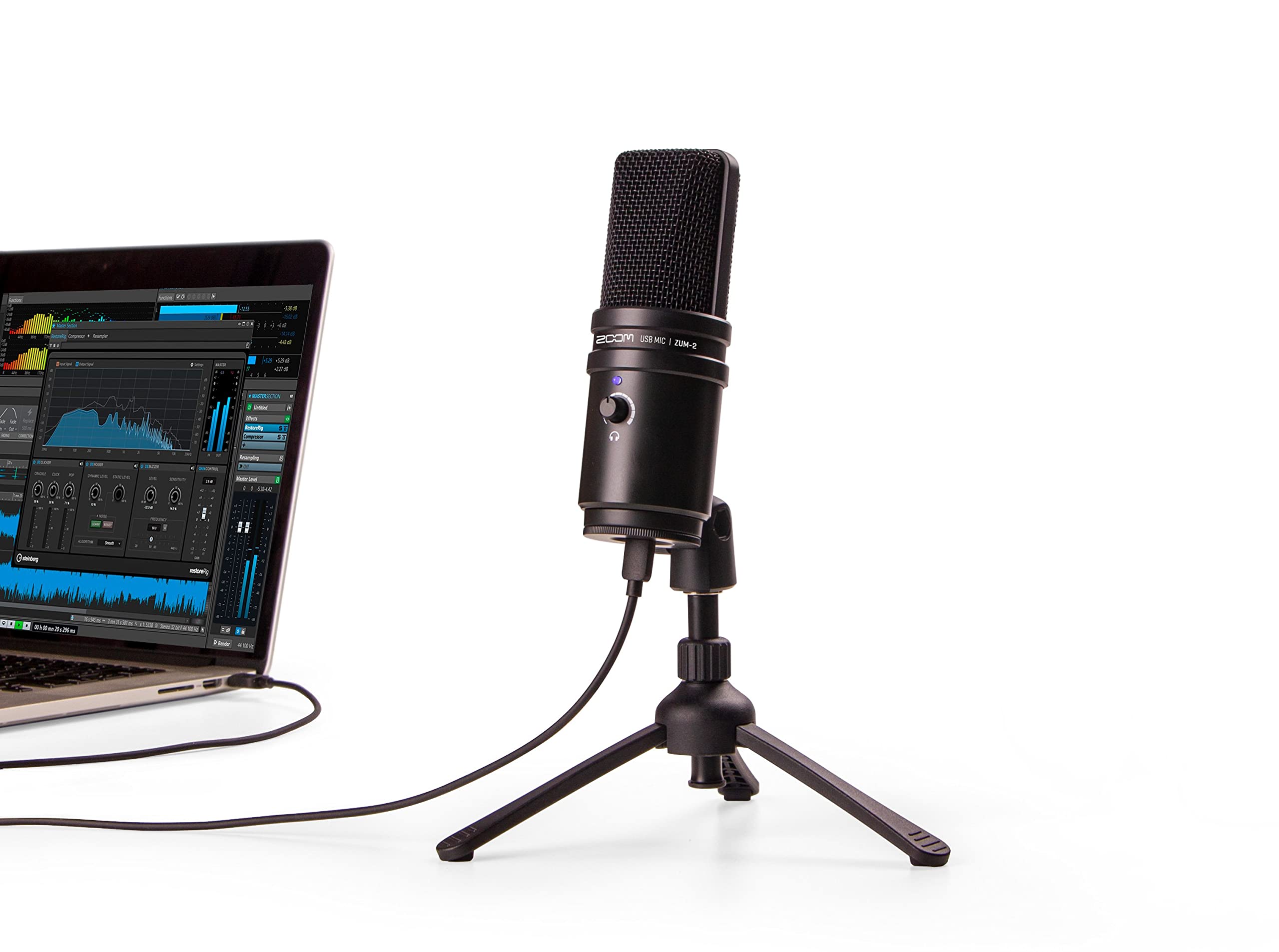 Zoom - ZUM-2 - Microfono Podcast USB a condensatore