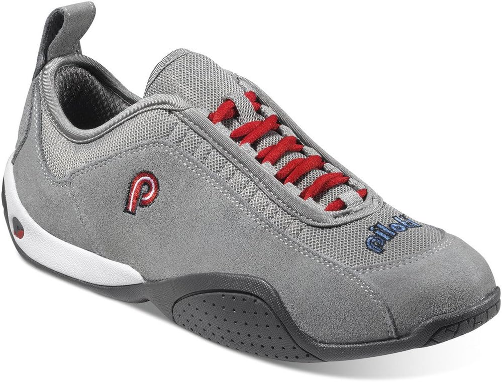 piloti 00104GREY-RED-WHITE8.5 Shoes