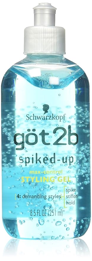 got2b Spiked-Up Max Control Styling Gel-8.5 oz (Quantity of 4)