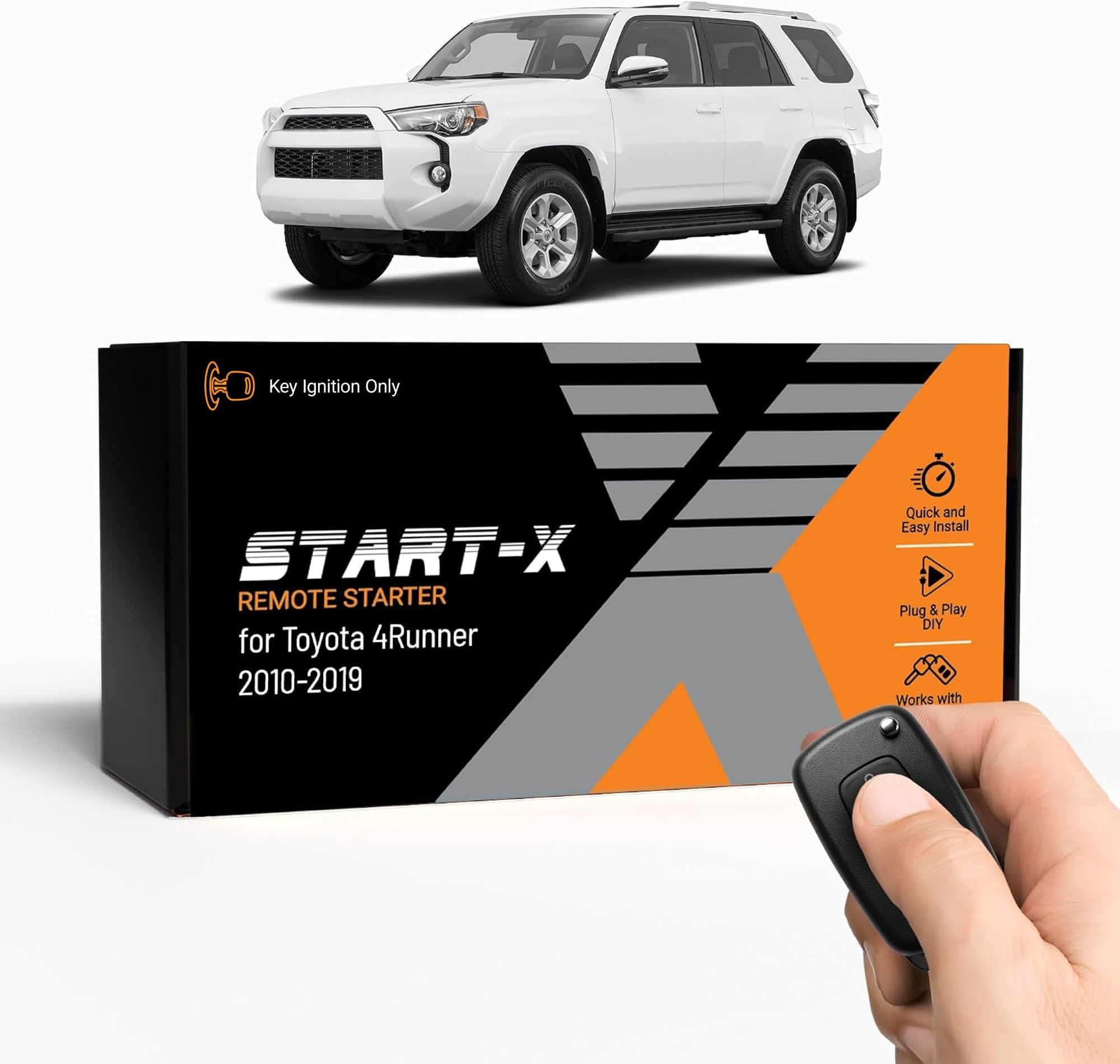 Start-X Car Remote Starter Kit for Toyota 4Runner (2010-2019)
