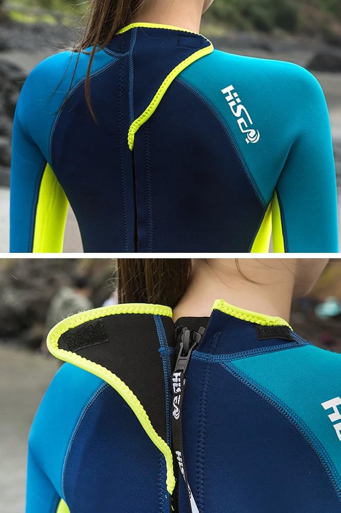 Amazon.com: Womens Shorty Wetsuit Long Sleeve 1.5MM Neoprene Back Amazon.com: Womens Shorty Wetsuit Long Sleeve 1.5MM Neoprene Back