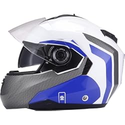 Casco Integral Azul Casco Modular de Doble Visera Sparco Riders SP-505