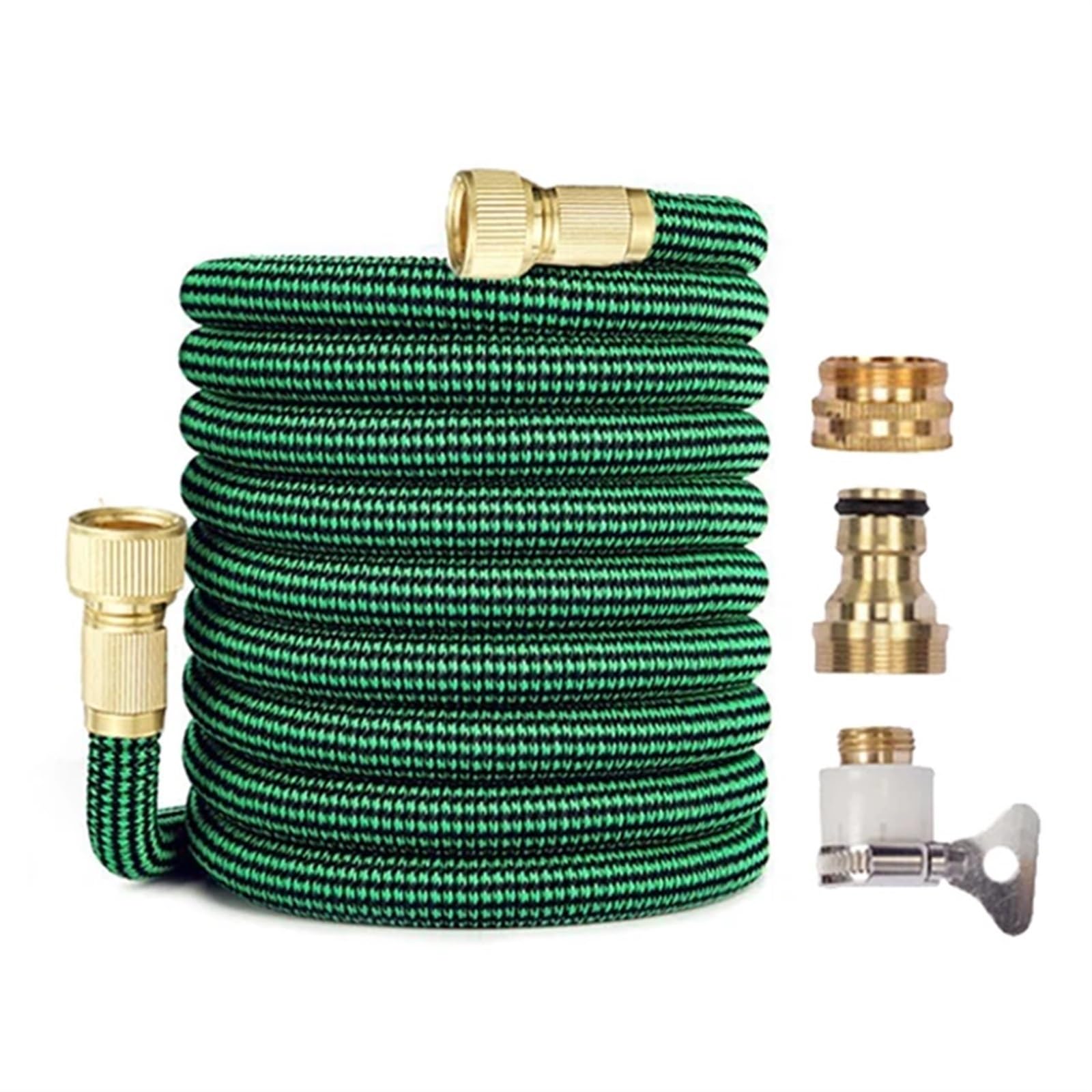 Manguera de riego Extensible for jardín, Manguera de Limpieza Flexible, Lavadora de Coches de Alta presión, tubería de plástico for riego(A pcs hose-10,1/2''_75FT)