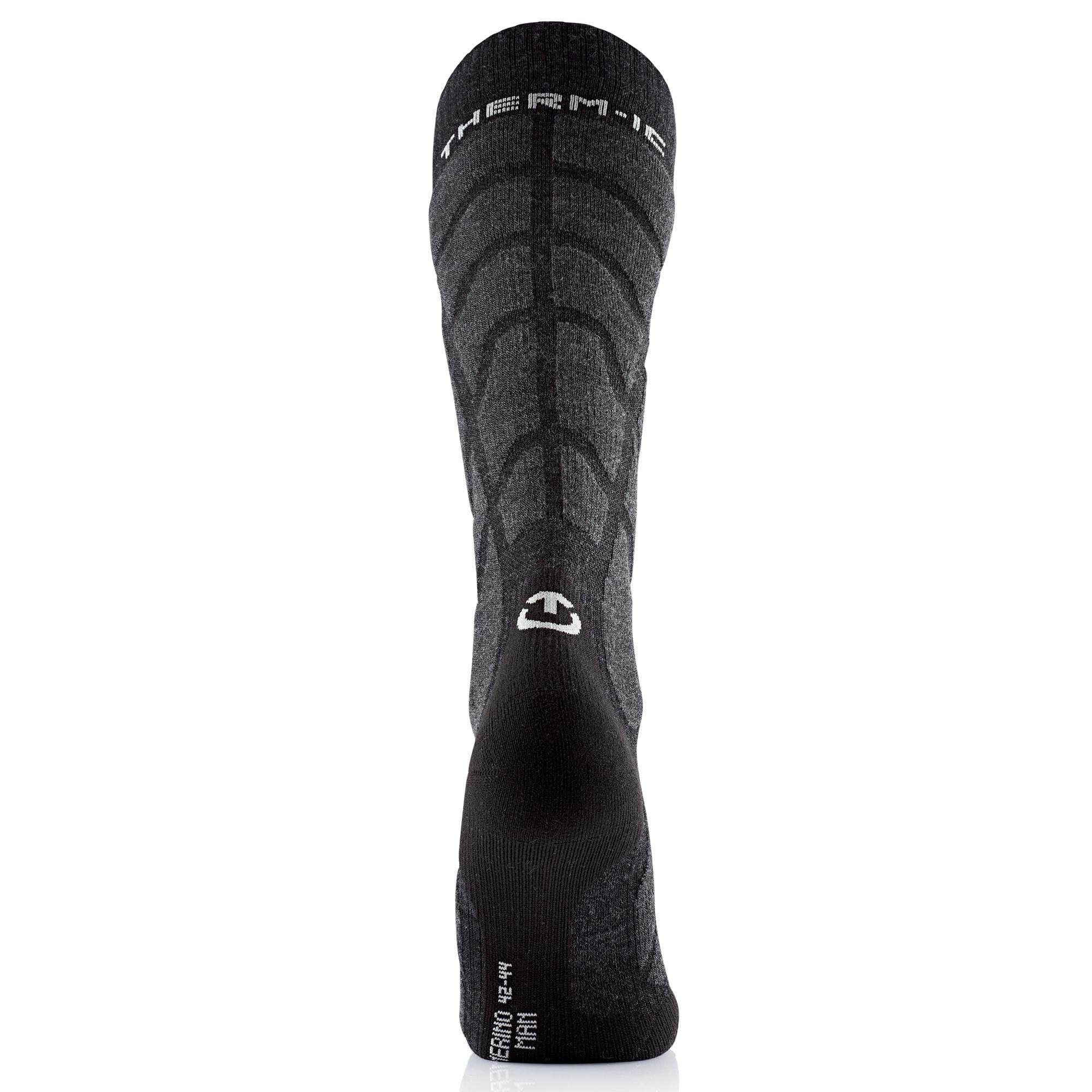 Thermic Calze da sci e snowboard in lana merino, set di 2 paia uomo e donna, buona traspirazione dell'umidità, calze tecniche e traspiranti, zone di comfort e protezioni
