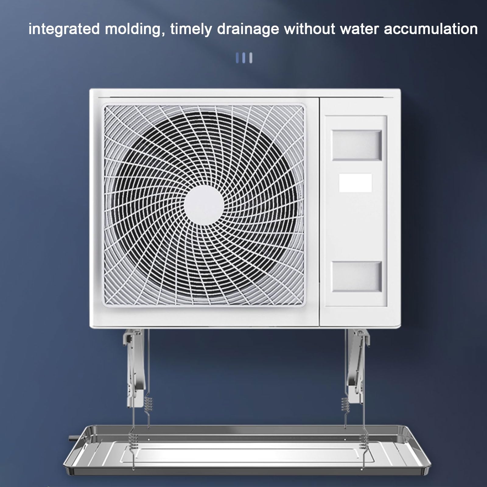 Wateropvangbak Buitenunit Airconditioning Gegalvaniseerd Afvoerpijpgesp Buiten Airconditioner