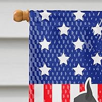 Vista 503 de Caroline's Treasures BB4243GF Bandera de jardín con texto en inglés «Merry Christmas» con texto en inglés «Merry Christmas», bandera decorativa