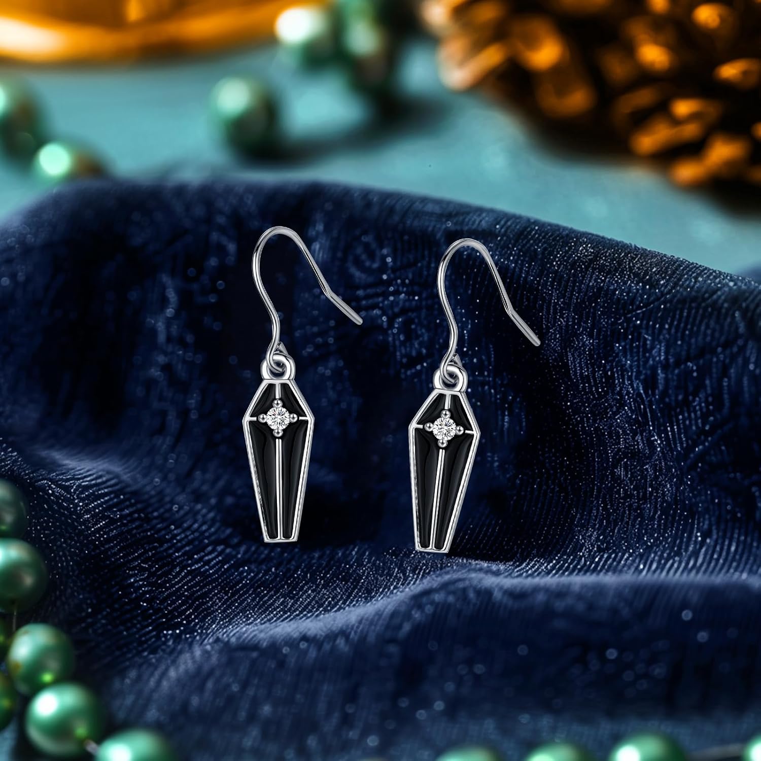 Earrings for Women, Gothic Earrings S925 Sterling Silver Pentagram Earrings Jewelry Gifts - Image 5