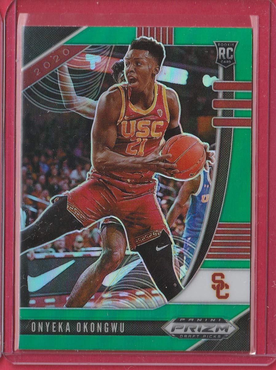 2020-21 Panini Prizm Draft Picks Prizms Green #45 Onyeka Okongwu - Rookie  Year at Amazon's Sports Collectibles Store