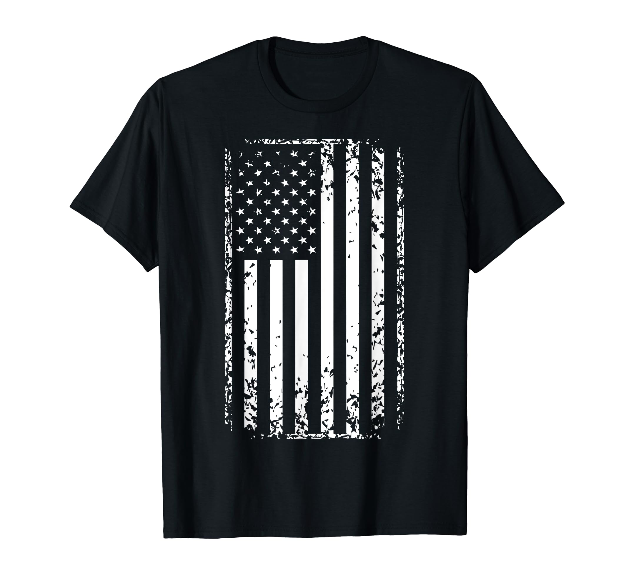 Chattanooga Tshirt LLCCool Vintage Distressed USA American Flag Design T-Shirt