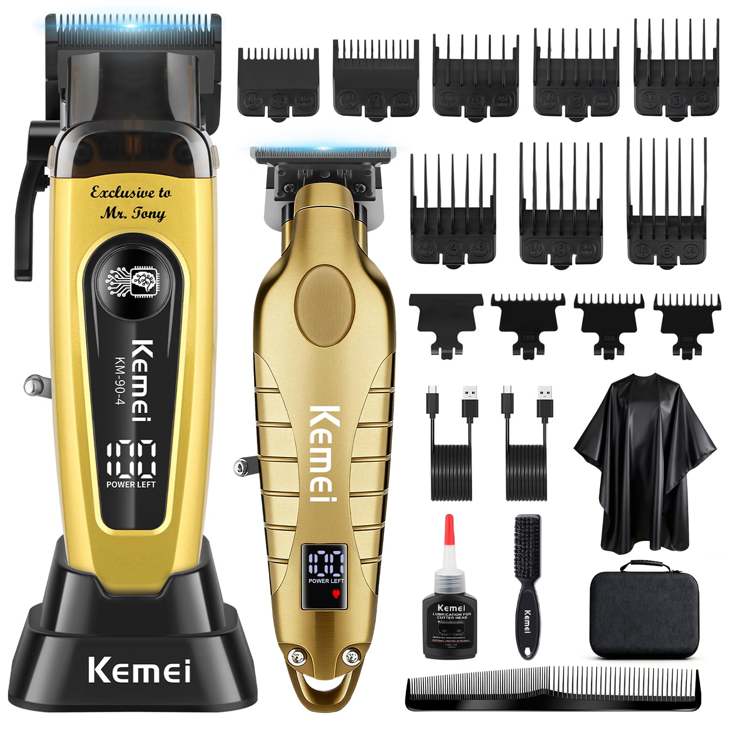 Amazon.co.jp: KEMEI プロ仕様 バリカン トリマー 男性用 コードレス