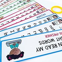 Vista 6 de Lachilly 220 Sight Words Flashcards, High Frequency 220 Words, Beginning Reading, Kindergarten to 1st Grade, ESL Teaching Materials, Autism Learning