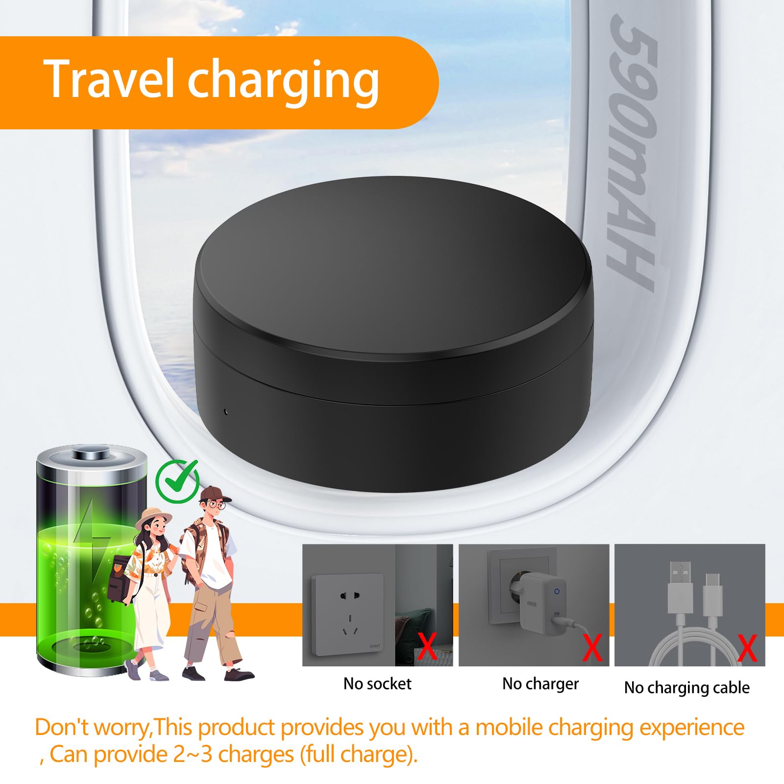 Amazon.com: Charging case for RingConn Smart Ring Gen1 Travel  display picture 1