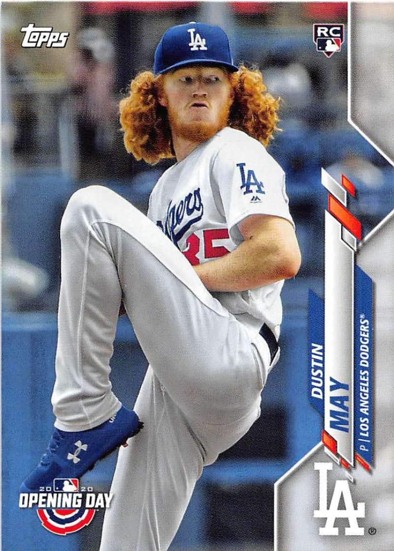 Amazon.com: 2020 Topps Opening Day Baseball #57 Dustin May RC
