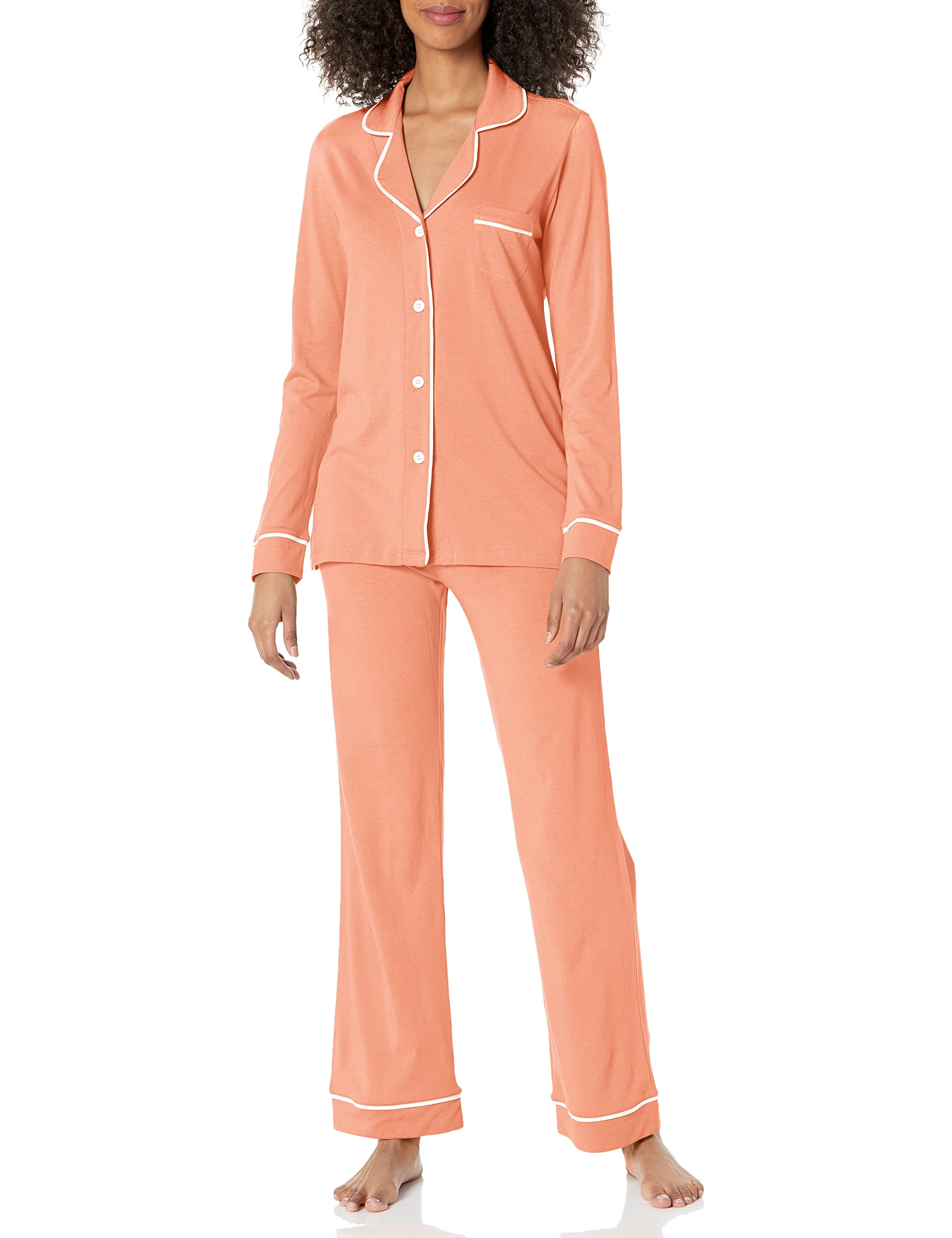 Cosabella Women's Bella Long Sleeve Top & Pant PJ Set