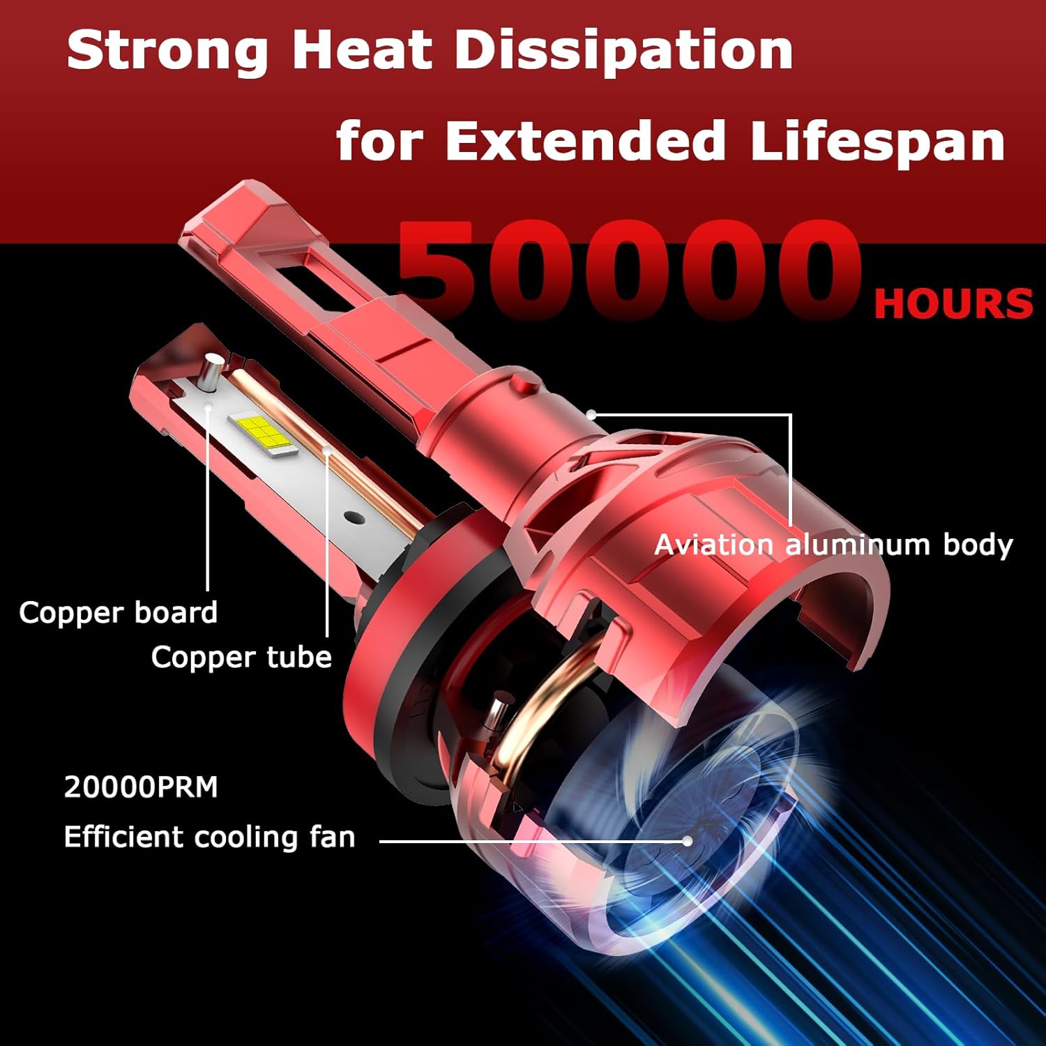 9006XS HB4A Bulbs for Freightliner M2 100 106 112 Columbia Coronado Century 6500K White High Brightness 9006 Fog Light Replacement HB4 Halogen Bulbs Plug and Play
