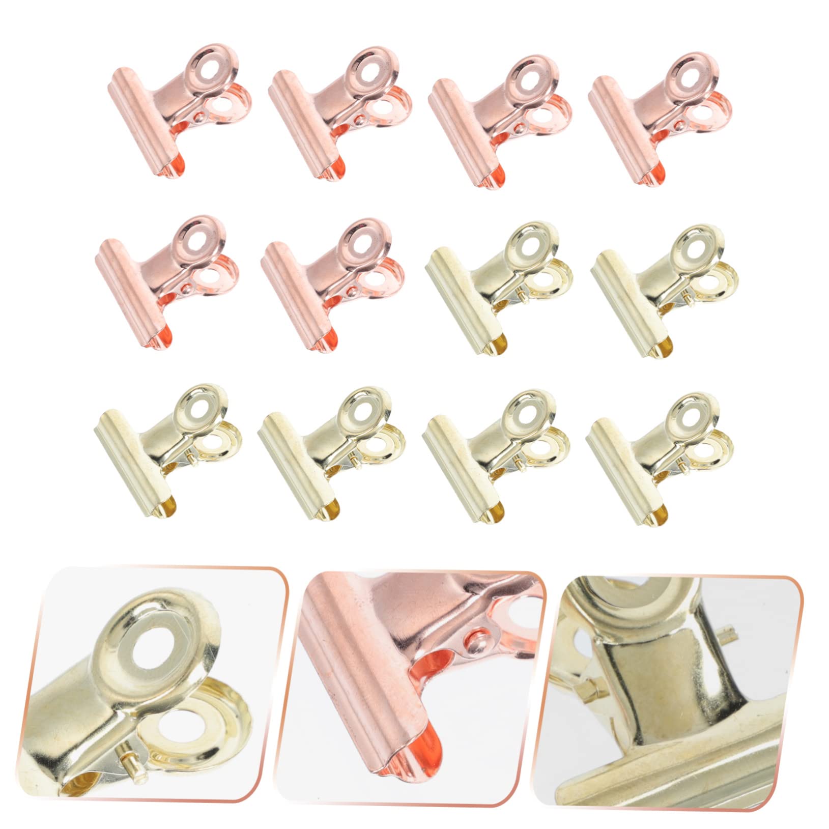 FRCOLOR 5 Set Di Pinze Per Unghie Spesse Pinze Di Fissaggio Per Manicure Pinze Per Nail Art Pinze Per Unghie Finte Design Innovativo Per Unghie 12 Pezzi*5