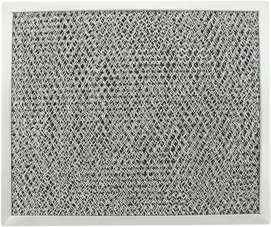 WB02X10700 Microwave Charcoal Filter Replaces for General Electric WB02X10700 WB02X8253 WB02X8254 WB02X8406 WB13X5015 WB2X10700 WB2X8253 Filter 8 15/16" x 10 1/2" x 3/32"