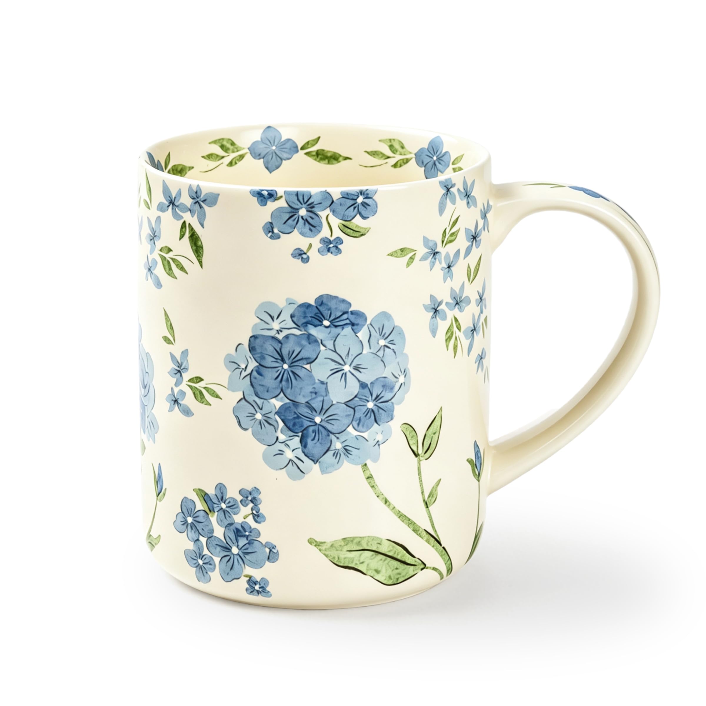 18 oz Large Ceramic Coffee Mug, Porcelain Tea Cup with Big Handle