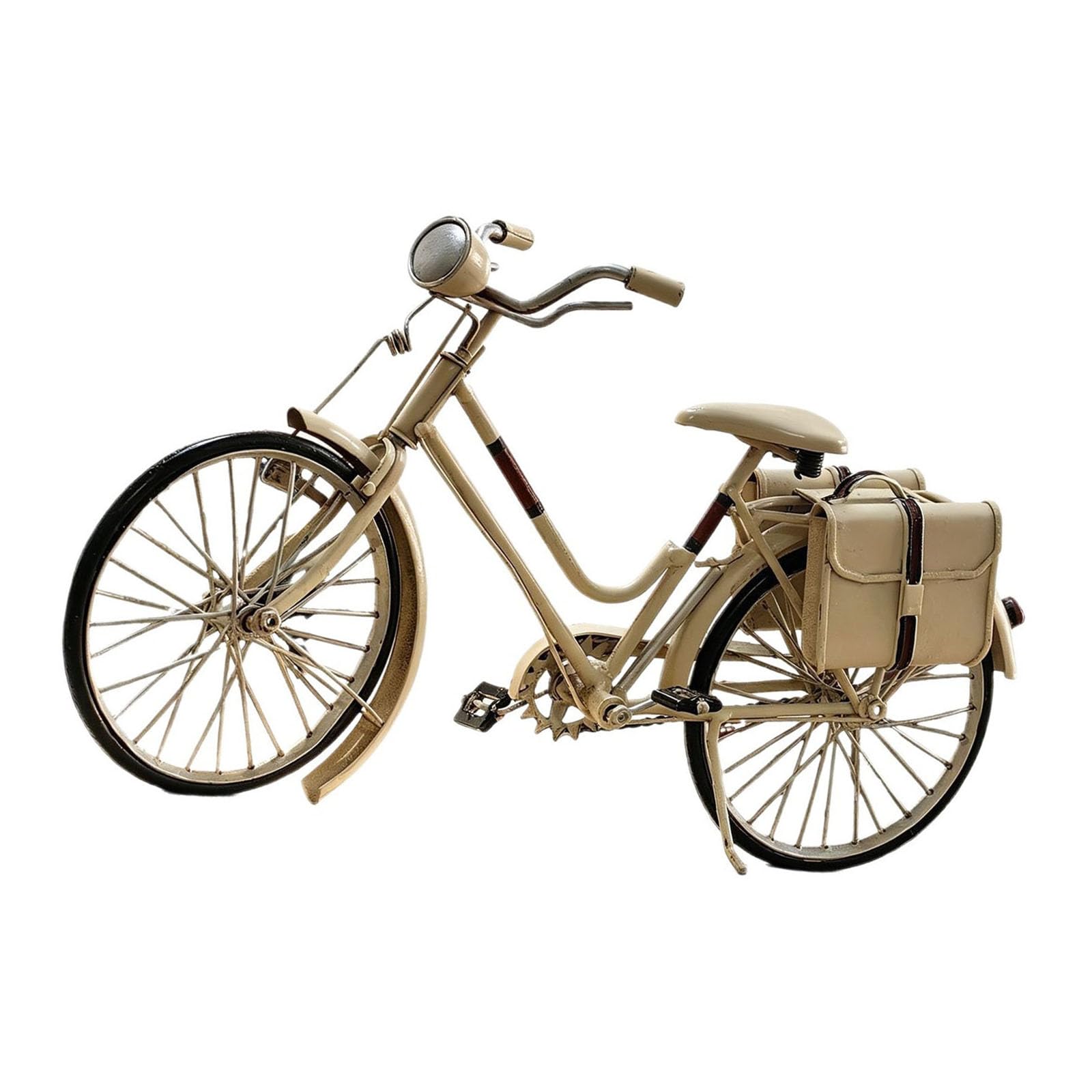 Generisch Eisen Fahrrad Display Ornament mit Rahmenkorbdetails für den