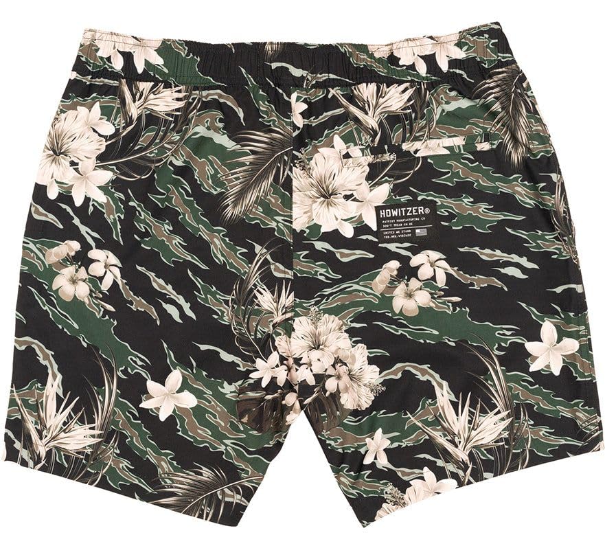 Howitzer Men’s Camo Board Shorts – Quick Dry Swim Trunks with Pockets, 8” Inseam, Adjustable Drawstring & Pockets2