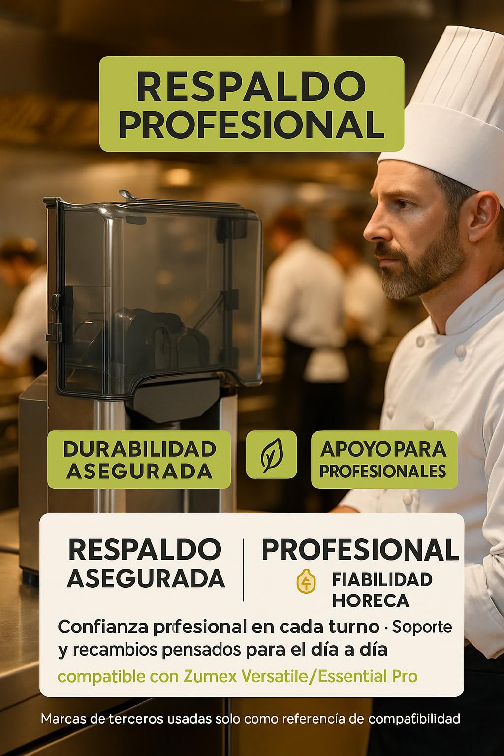 CubetasGastronorm Cubierta Delantera Tapa Frontal Plástico Grafito con Perfil Silicona para Exprimidor compatible Zumex Versatile Essential Pro Ref S3300930:01 450x435 mm Recambio Profesional Original