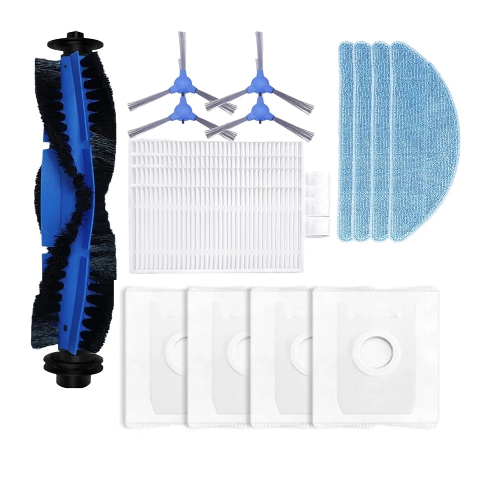 Compatible Con Conga,2290 Ultra Cepillo Lateral Principal De Repuesto Filtro HEPA Almohadillas De Fregona Bolsas De Polvo Accesorios De Repuesto