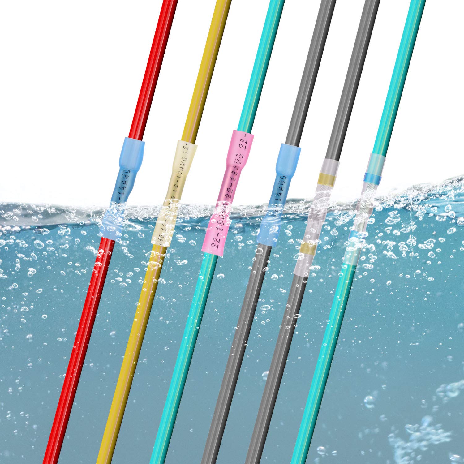 Bеѕt Dеаl Chеар 🛒 OneLeaf 220 PCS Heat Shrink Butt Connectors, Waterproof Solder Seal Wire Connector Terminal, Insulated Marine Automotive Heat Shrink Wire Connector Electrical Connector Kit Crimp Ring Splice Connector