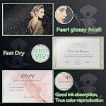 Koala Pearl Glossy Thin Photo Paper 8,5x11 pouces 40 Feuilles 30lbs Shiny pour sac à puce Diy Compatible avec l'utilisation de jet d'encre et d'imprimante laser DYE INK