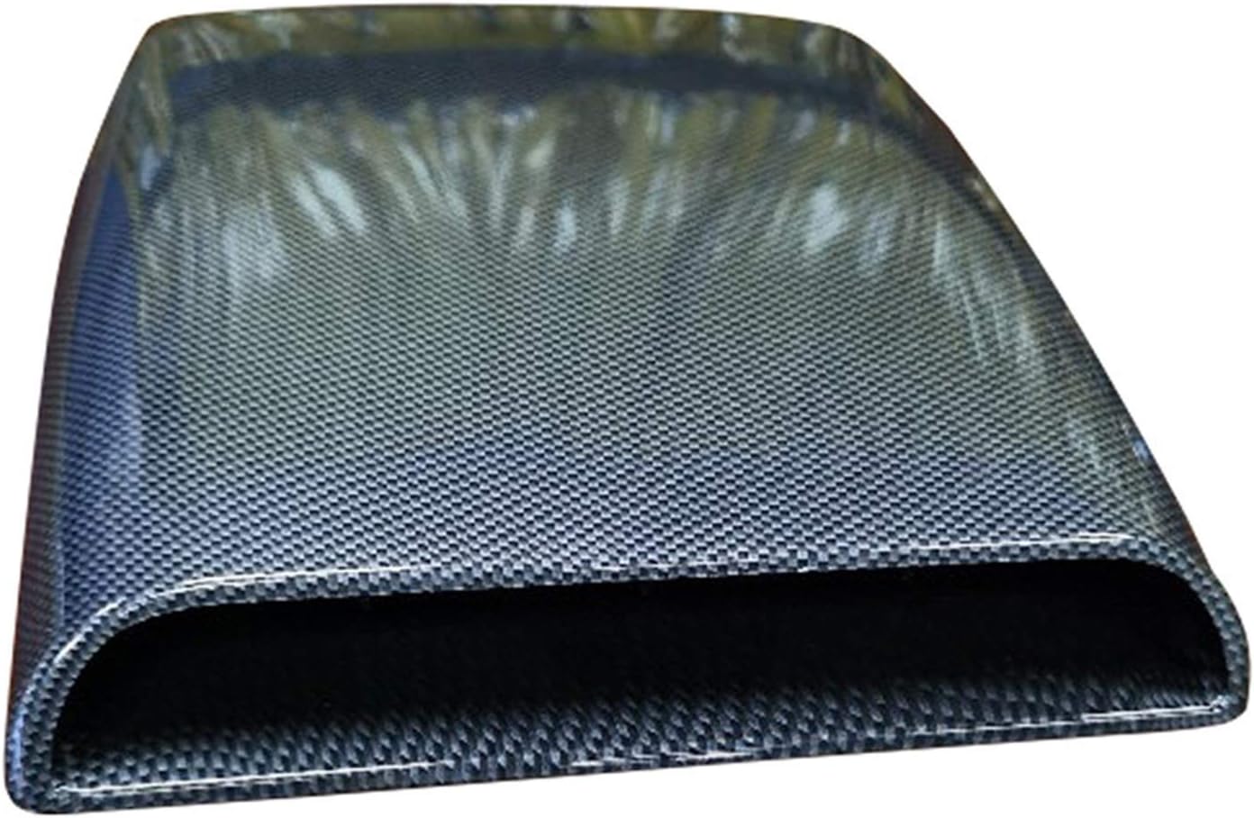 Hood Scoops Carbon Fiber Car Hood Air Vents, Automotive General Decorative Air Intake Cover Scoop Turbo Engine Cover Exhaust Cover Sticker