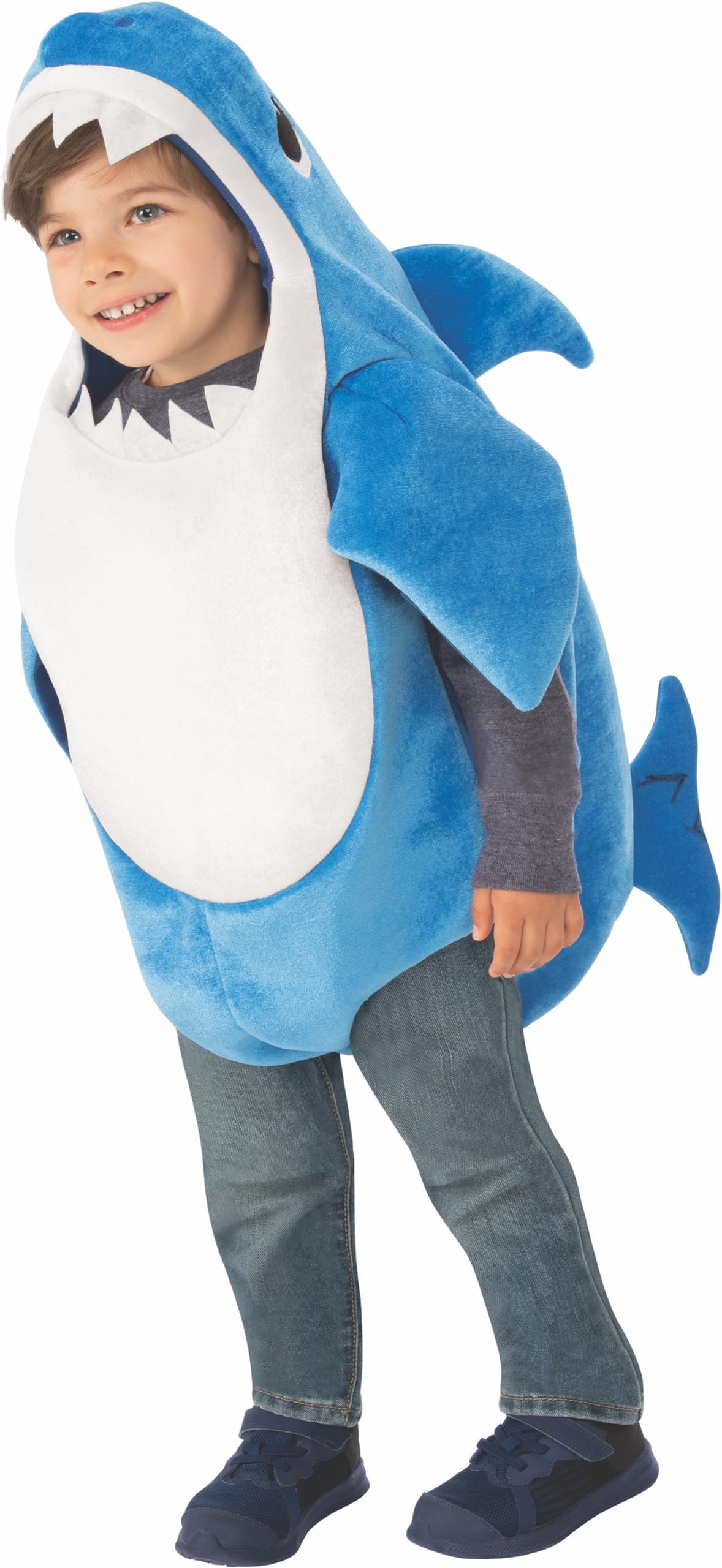 Rubie's unisex-child Daddy Shark Costume With Sound Chip Costume (pack of 1)