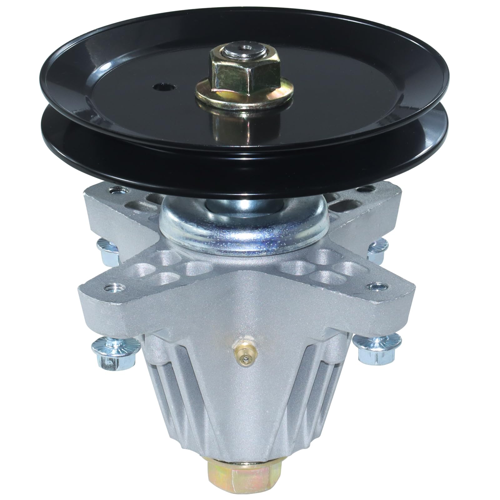 NIDAIFEI 918-06976 Spindle Assembly with 756-05034A Pulley Replaces Cub Cadet 918-06976a for Cub Cadet XT1 LT42, XT2 LX42, Craftsman T210 T7800 T8000, MTD CYT4220, Troy-Bilt TB42, Super Bronco 42 Deck