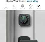 ULTRALOQ Bolt SE Smart Lock, Built-in Wi-Fi, Matter Over Thread, Works with Apple Home, Alexa, Google, 7-in-1 Keyless Entry Deadbolt with Fingerprint ID, App, Keypad, Remote Control, 18 Months Battery