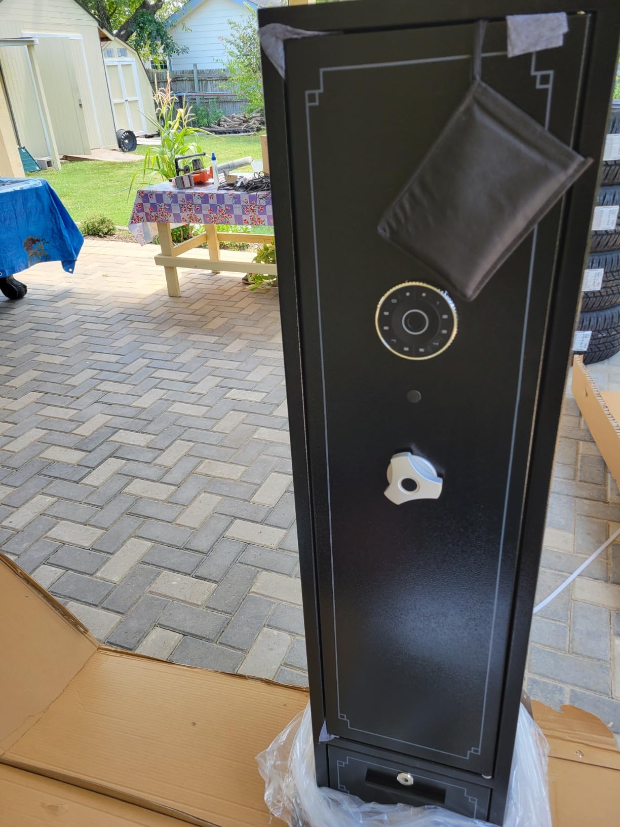 $33/mo - Finance 6 Gun Safe,Gun Safe for Rifles and Pistols,Gun Cabinet ...