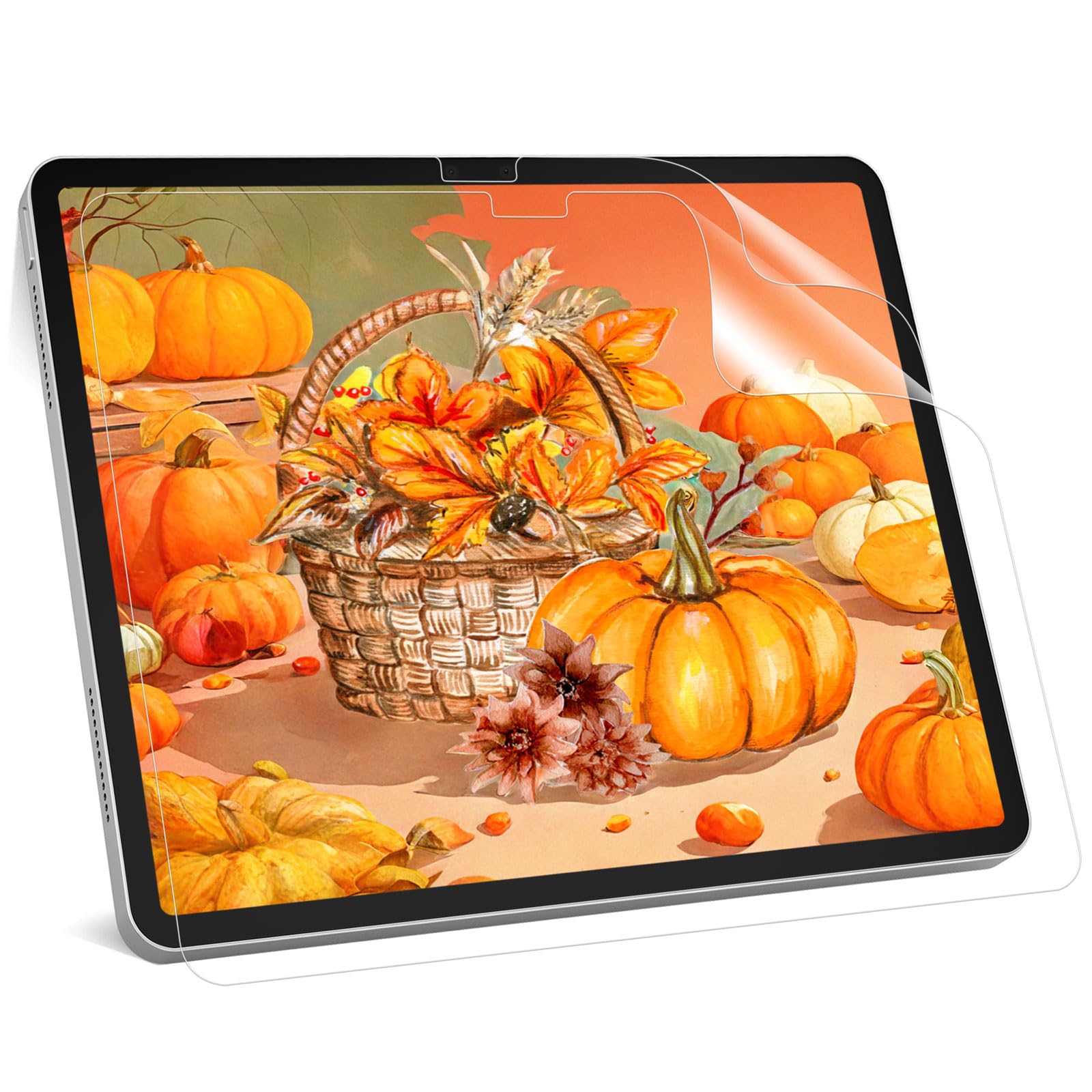 Homagical 2 Pack Matte Paper Screen Protector for iPad Pro 11 Inch M4 2024, Face ID & Apple Pencil Pro Compatible, Write, Draw & Sketch as Using on Paper