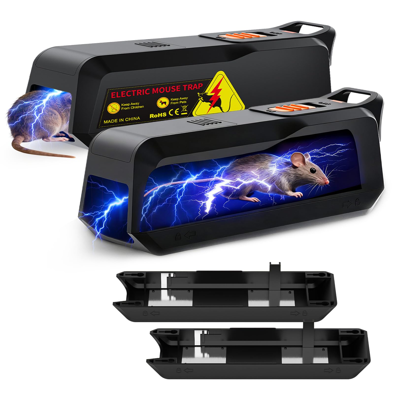 ZNZTO Electric Mouse Trap 2-Pack
