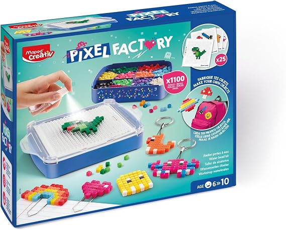Maped CREATIV Maped Creativ Pixel Factory Coffret Perles Pixel Art à Fixation à l'Eau