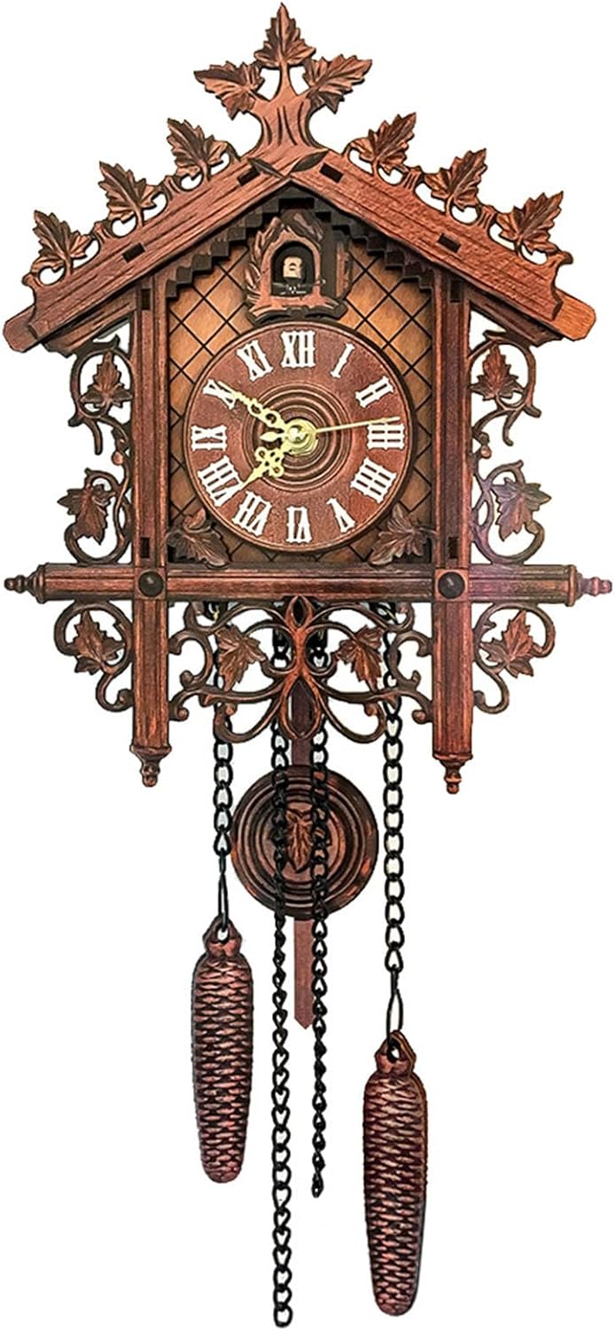 Wall Clock,Cuckoo Clocks,Cuckoo Clocks for Wall,Cuckoo Wall Clock Bird Clock Home Decor Digital Wall Clock Cuckoo Pendulum Clock Christmas Clock Gifts