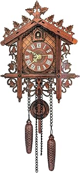 Wall Clock,Cuckoo Clocks,Cuckoo Clocks for Wall,Cuckoo Wall Clock Bird Clock Home Decor Digital Wall Clock Cuckoo Pendulum Clock Christmas Clock Gifts