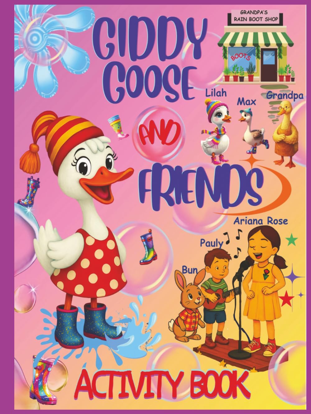 Giddy Goose and Friends: Activity Book      Hardcover – Large Print, March 10, 2026