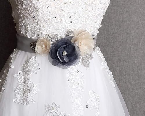 Flower wedding dress belt Clearance