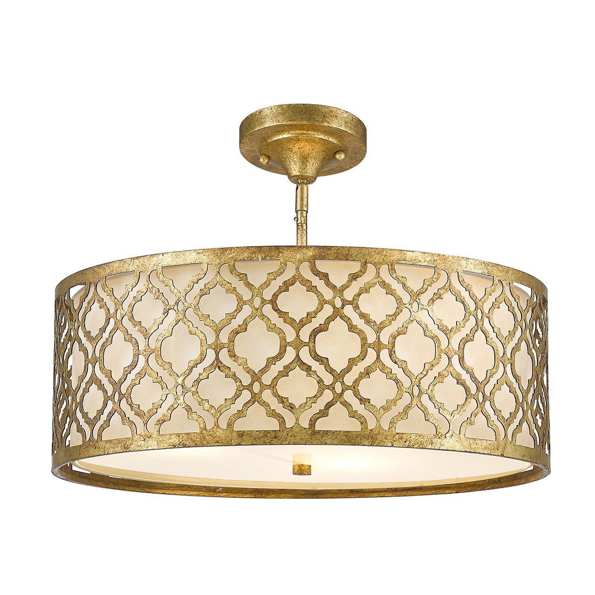 Flambeau LightingGN P/L Arabella Large Pendant Convertible to Semi Flush