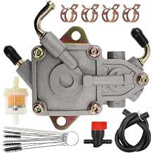 Autu Parts Vacuum Fuel Pump Compatible with Yamaha Rhino 450 660 UTV YXR450 YXR660 Fuel Pump Replace 5UG-13910-01-0 5UG13910010