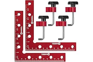 HARDELL 90 Degree Positioning Squares Right Angle Clamps: Carpenter's Corner Clamping Savior