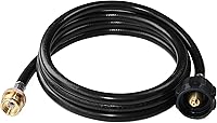 Vista 13 de Adaptador de tanque de propano, reemplazo de manguera para el tanque de gas LP QCC1/tipo1 con certificación CSA, conecta los aparatos de propano a