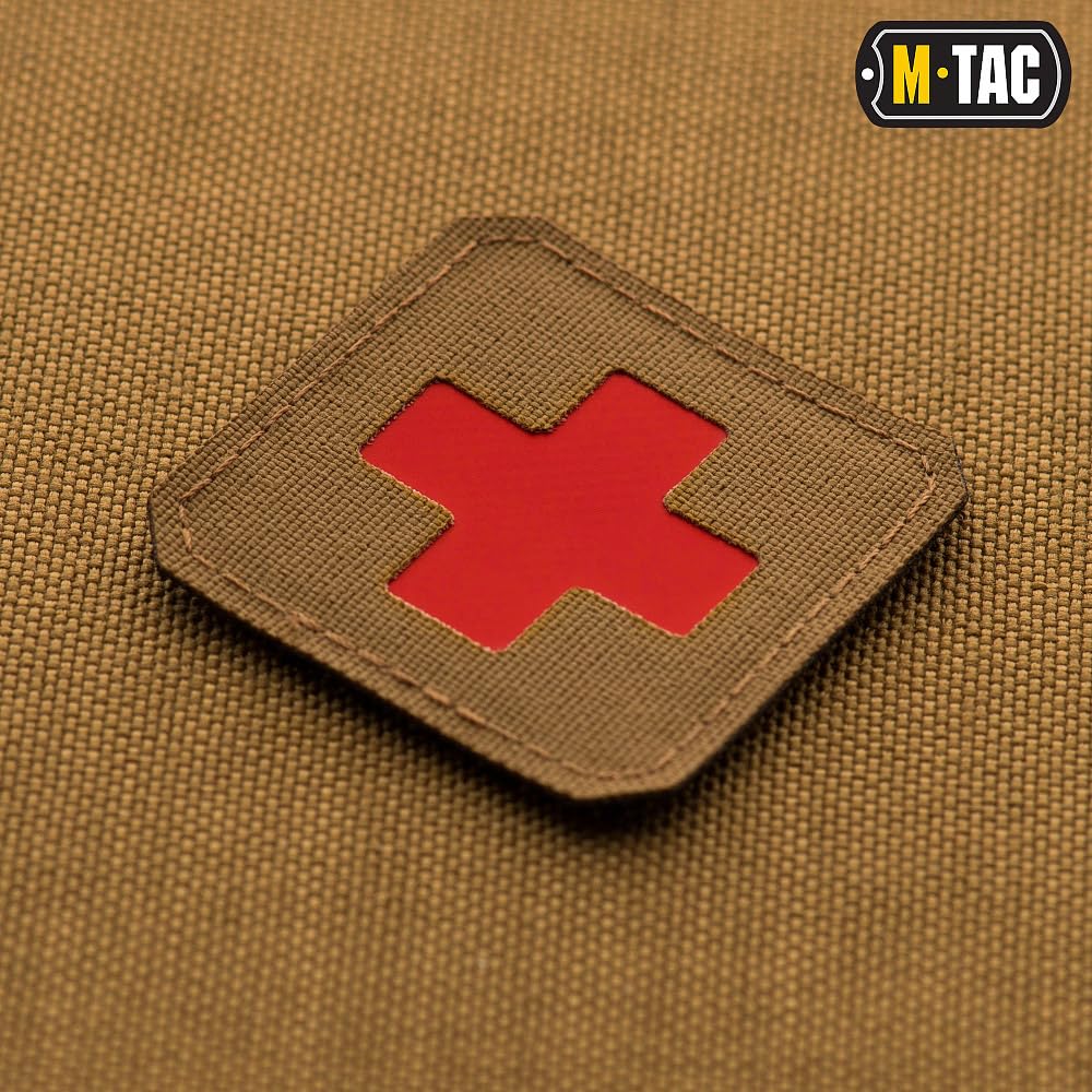 M-Tac Naszywka na rzep z PCW Medic Cross Laser Cut