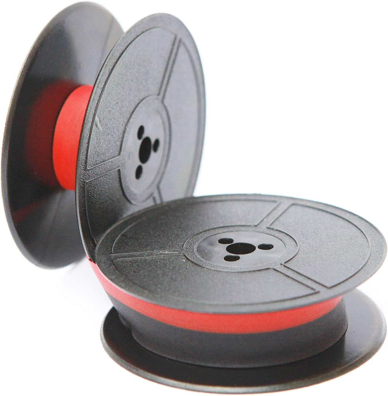 DIN32755 BLACK / RED TWIN SPOOL TYPEWRITER RIBBON TOP QUALITY 10 METRE (3)