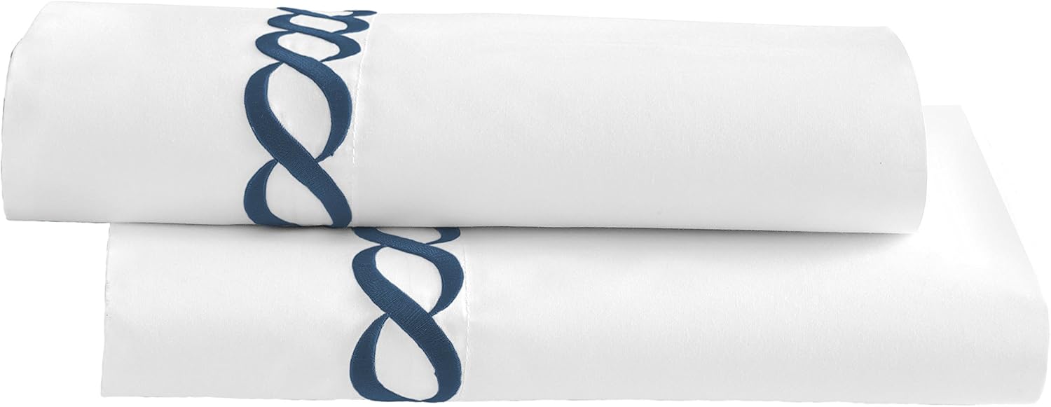 Kassatex CTB-ESH-T Catena Bedding Collection Euro Sham Set Catena Bedding Collection Sham Set,Taupe,Euro