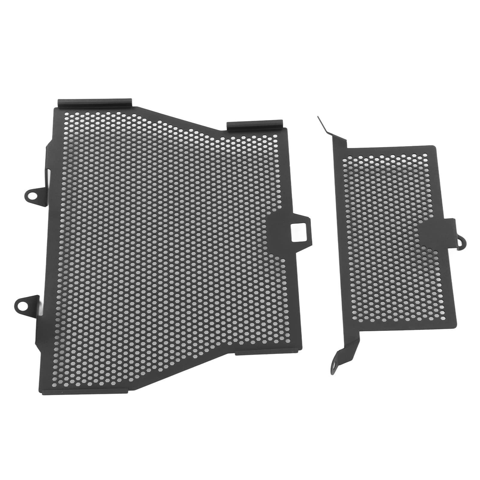 Motorrad-Ölkühler-Grillabdeckung, 2 STÜCKE Kühlerschutz Edelstahl Rostfreier Ersatz für S1000RR S1000R S1000XR